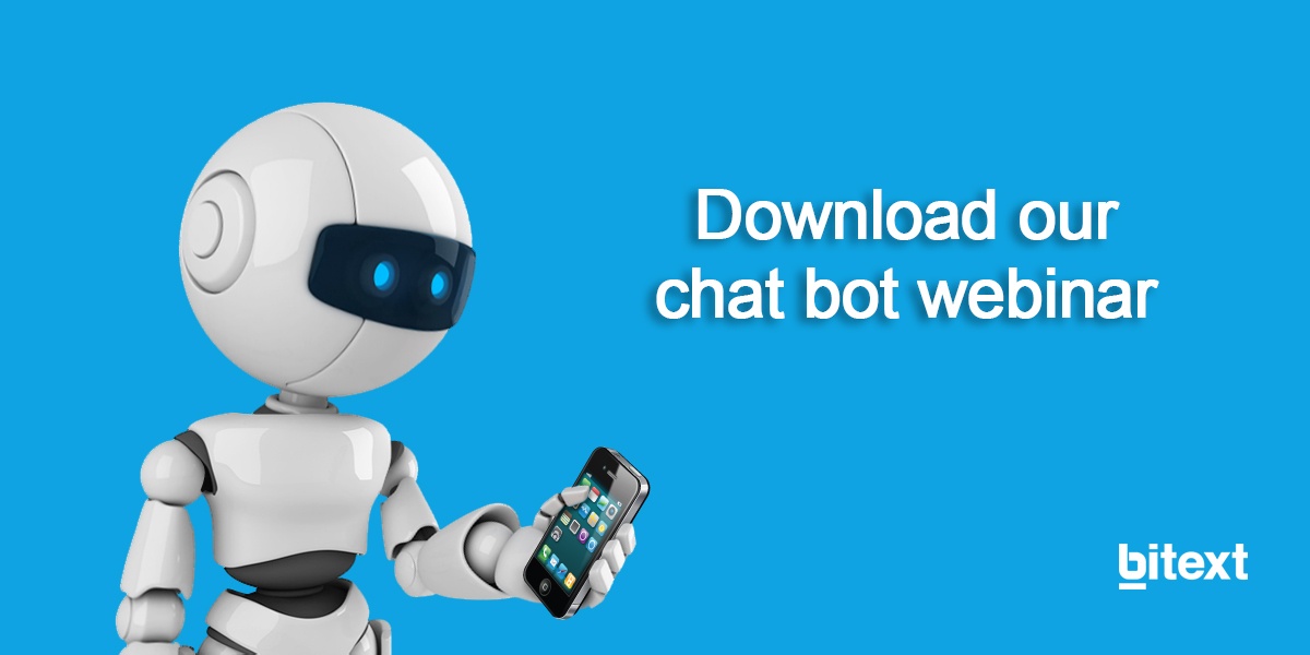 Bitext chatbot webinar Bitext chatbot webinar